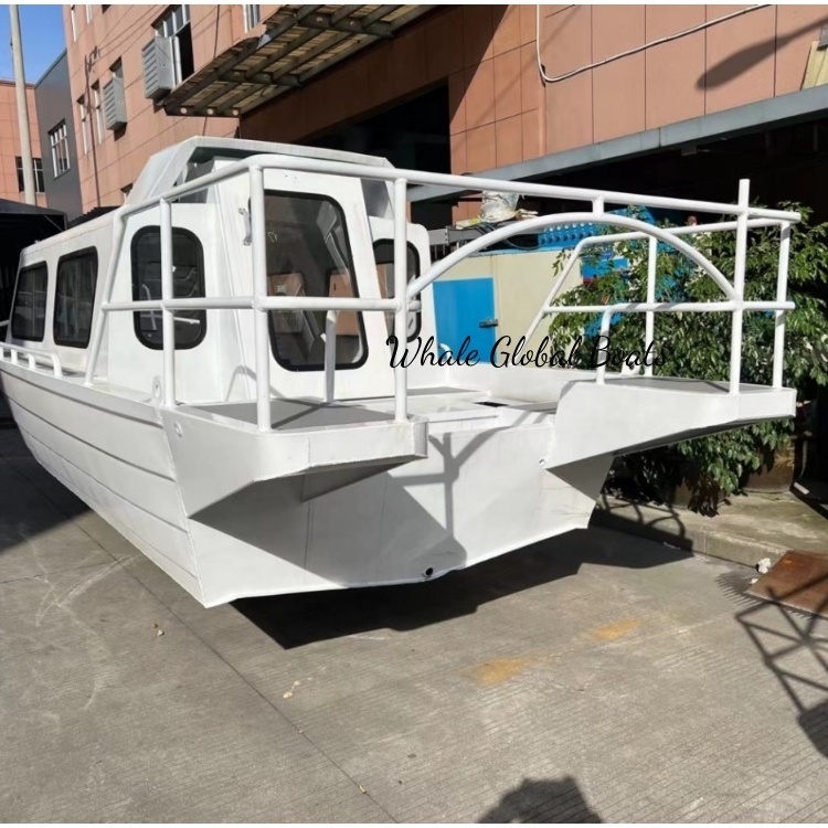 Patrol Boat Aluminum Cabin Fishing Boat All Welded Working Boat for Sale