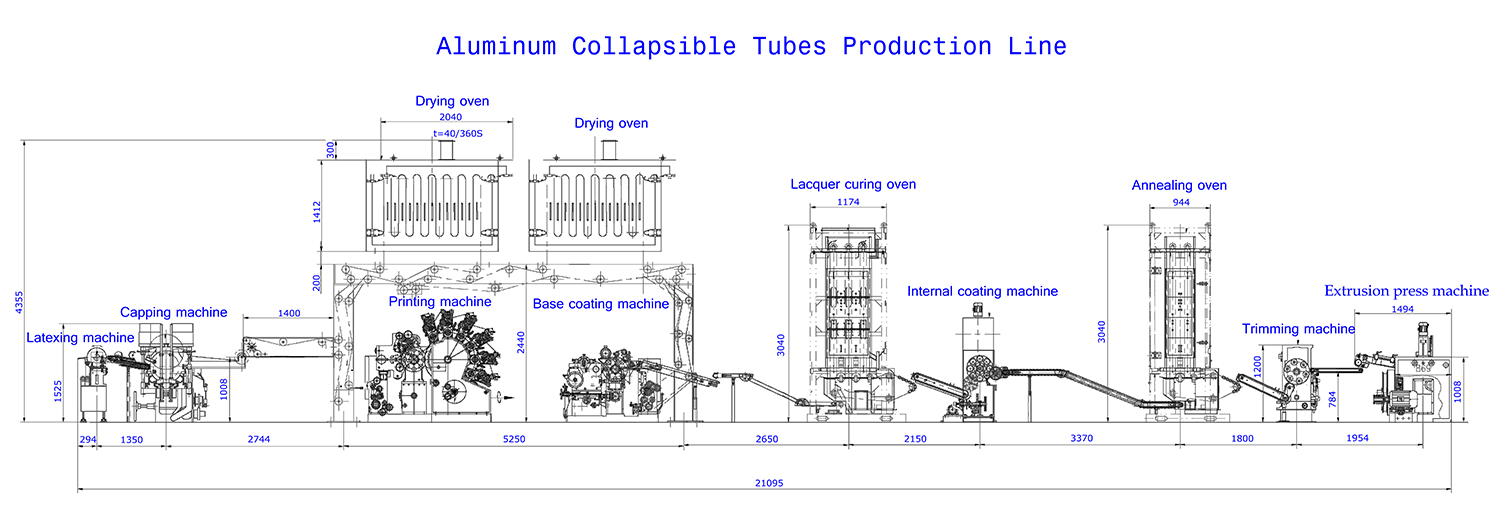 cosmetic plastic tube making machine