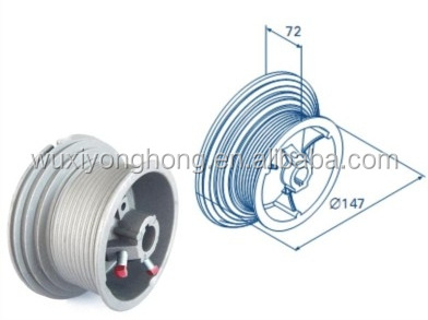 120 HL Semi- vertical lift cable drum of garage door hardware