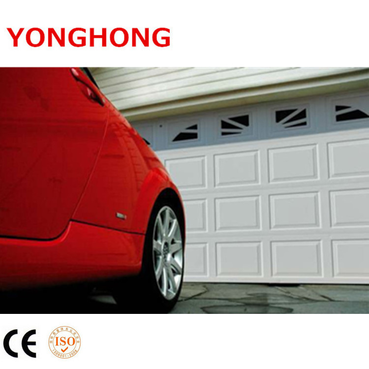 Folding steel security automatic sectional garage door