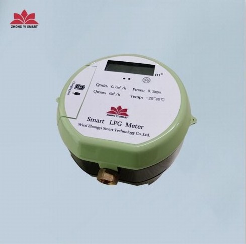 Smart LPG gas meter Vertical LPG meter Remote on-off valve gas meter with GPRS /NB-IoT/GPRS communication