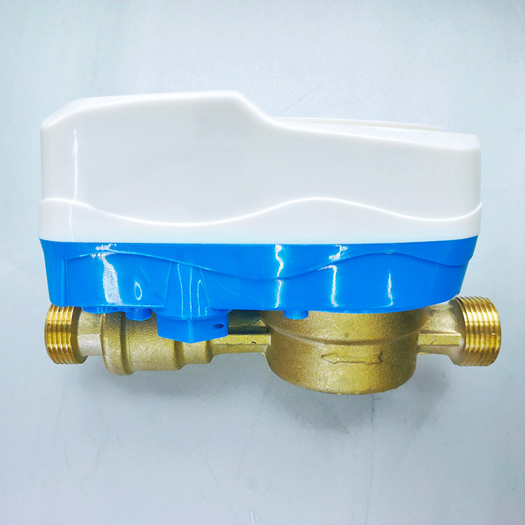 Hot selling domestic water meter / single flow valve control smart water meter with GPRS module