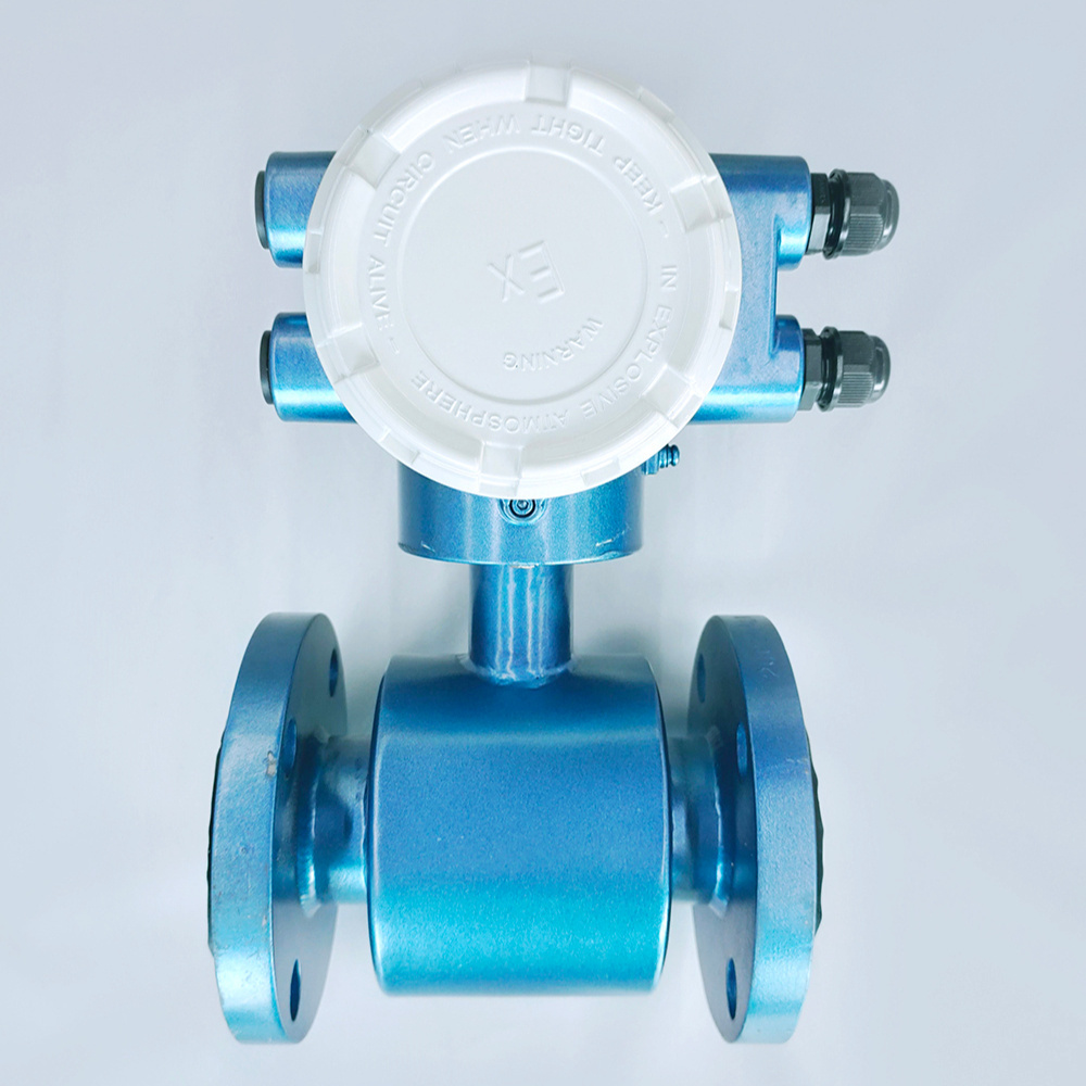 Industrial Electromagnetic Flow Meter Water Smart Flow Meter Water with RS485 communication