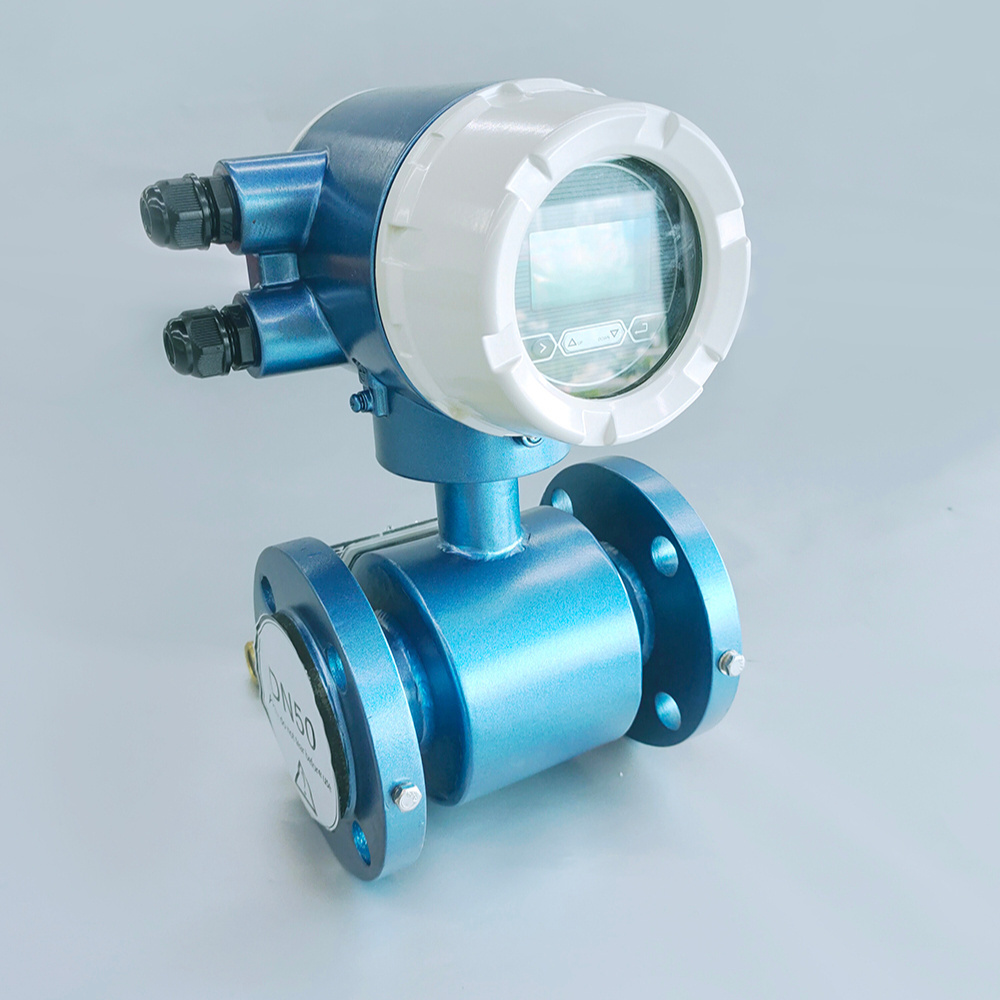 Industrial Electromagnetic Flow Meter Water Smart Flow Meter Water with RS485 communication