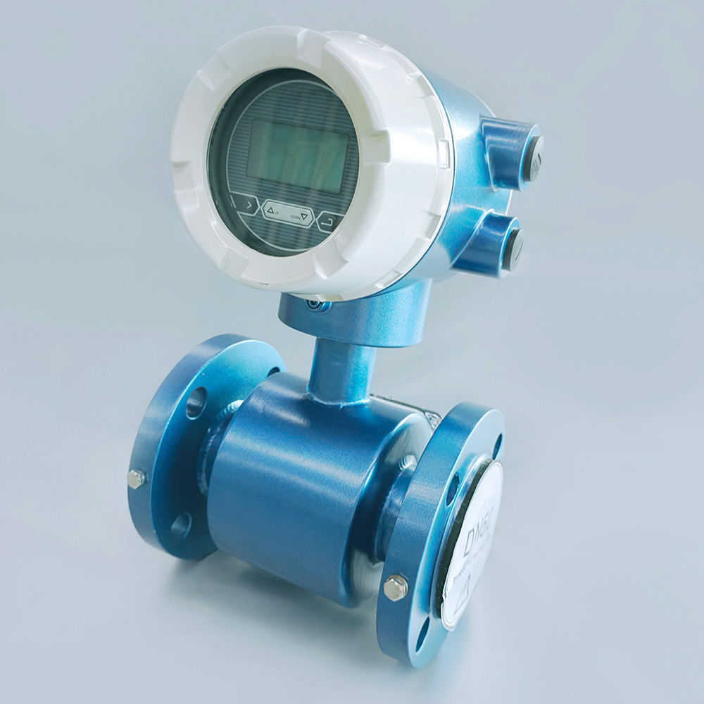 Industrial Electromagnetic Flow Meter Water Smart Flow Meter Water with RS485 communication