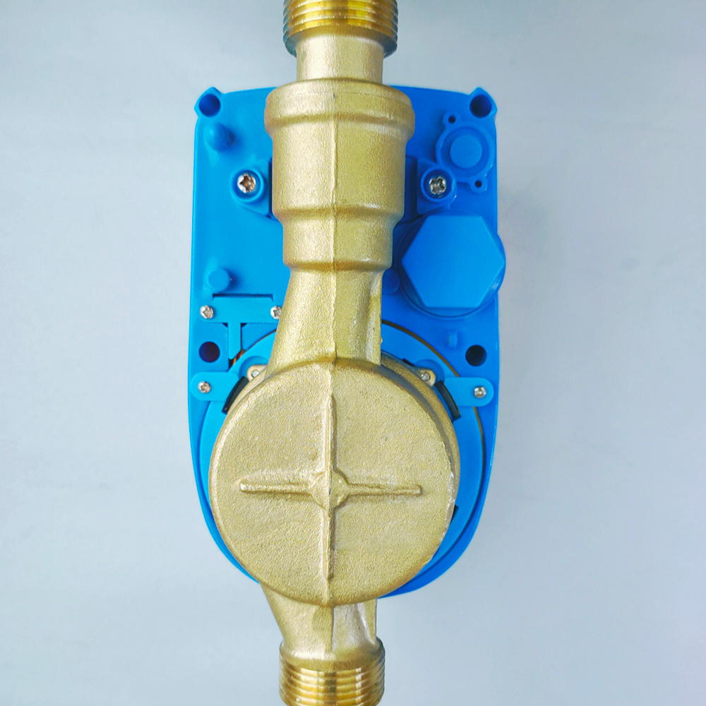 Hot selling domestic water meter / single flow valve control smart water meter with GPRS module