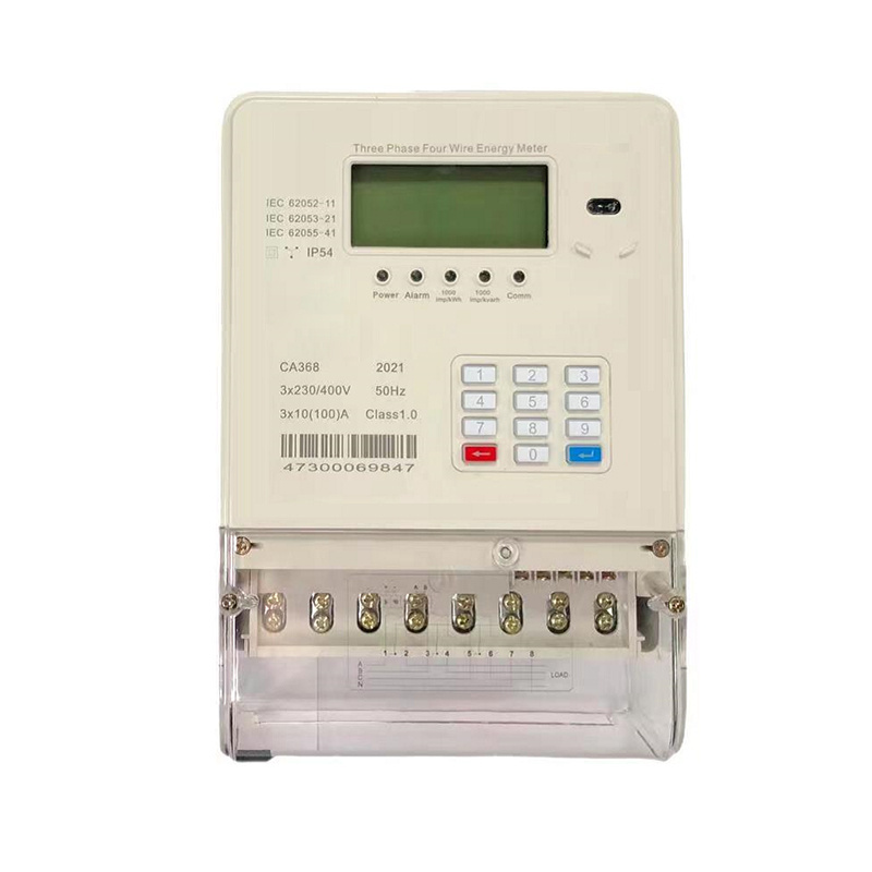 Three phase STS Keypad Prepaid kWh meter /smart elenergy meter