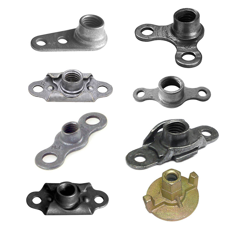 Fixed nutplate self sealing self-locking plate floating anchor nut