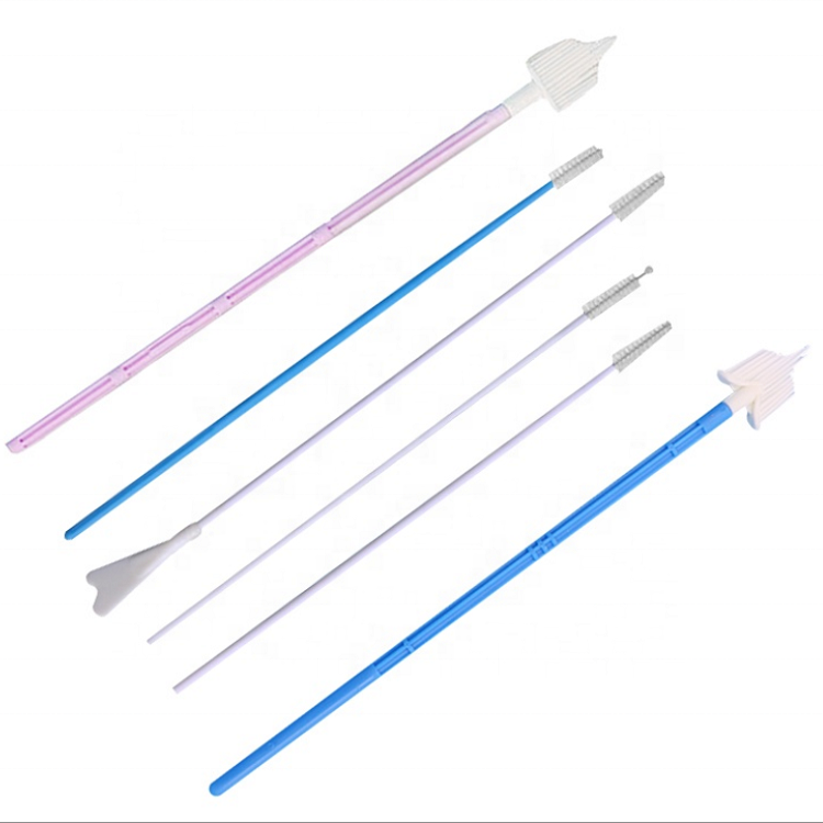 factory Medical Disposable Gynecological Examination Vaginal Cleaning Brush Cervical Cytology Brush