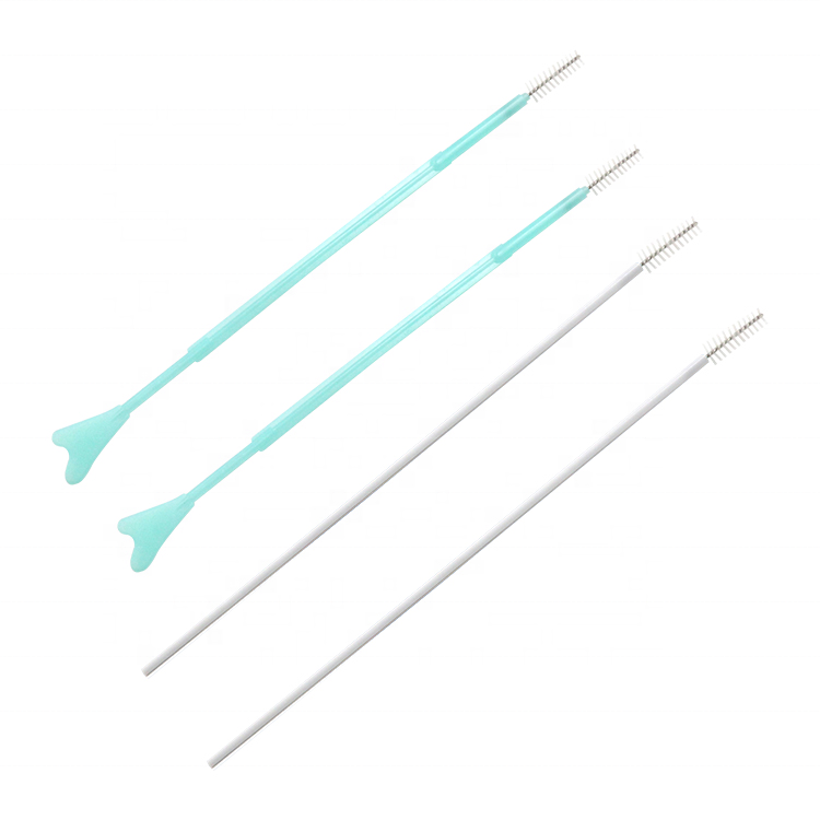 Disposable Cyto Cytology Cervical Cell Sampling Brush Broom Type Brush