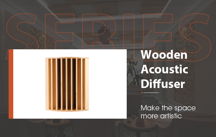 sound diffuser Wooden acoustic wall panel