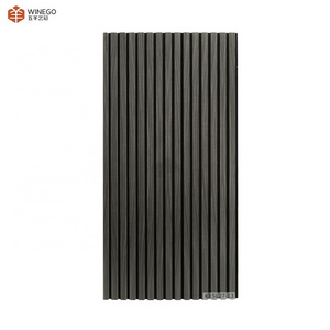 Sound proof Custom Moisture-proof Mildew-proof Wood slat acoustical panels