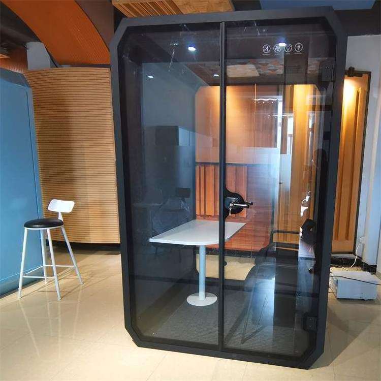 Large Sound Proof Booth Modular Indoor Outdoor Office Pod For Sale Noise Reduction Meeting Booth