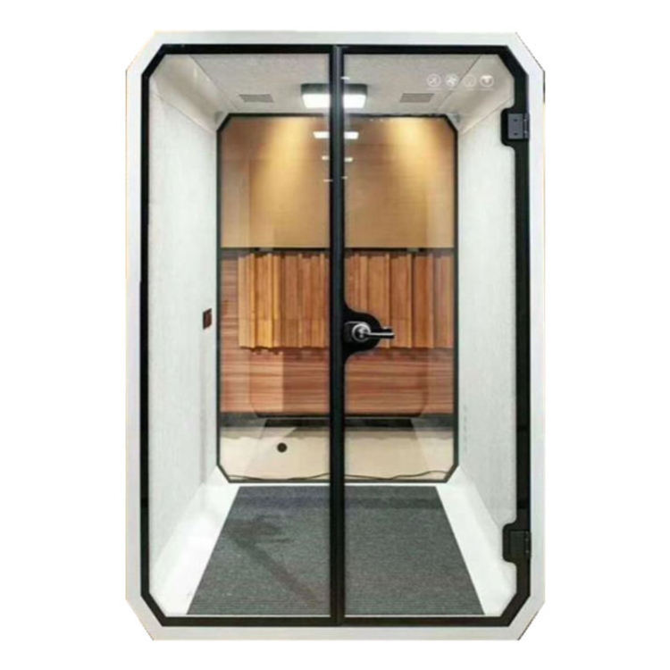 Luxury Meeting Phone Call Soundproof Booth indoor vocal silence private Office Pod