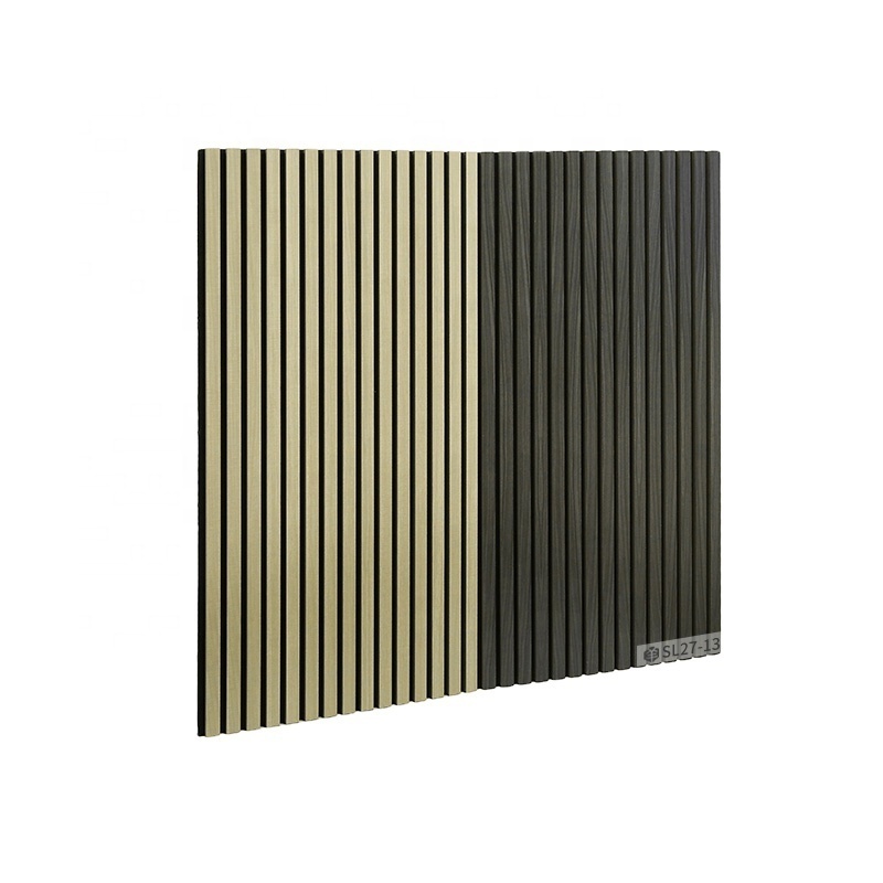 Sound proof Custom Moisture-proof Mildew-proof Wood slat acoustical panels