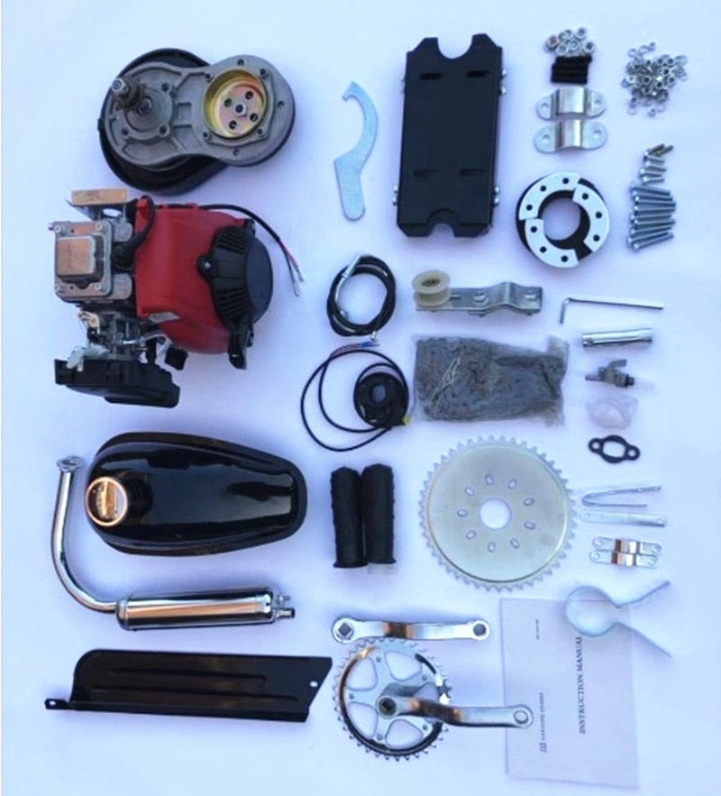 high quality petrol gasoline 4 stroke bicycle engine kit 49cc for motorized bike scooter atv