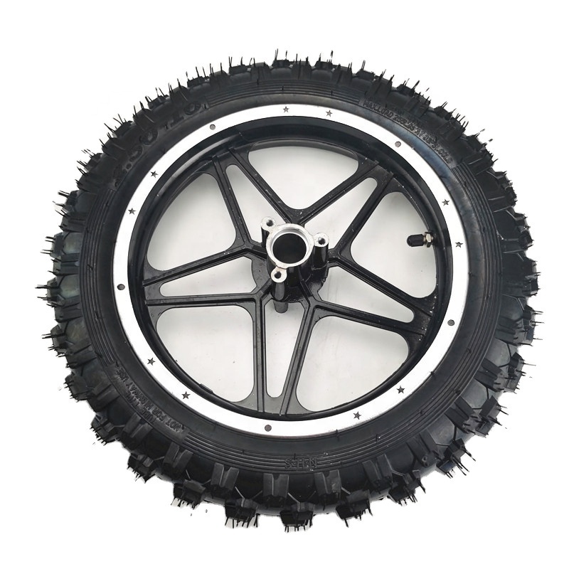 10 inch front & rear motorcycle wheel for mini moto Dirt Pit Cross Bike Kids