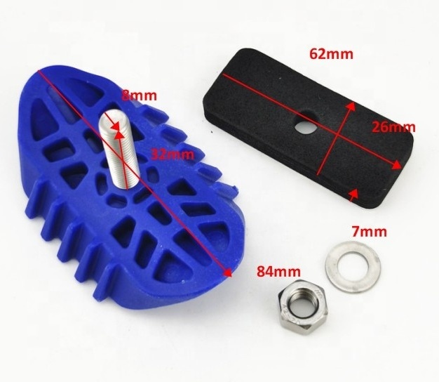 dirt bike  alloy wheel rim lock 2.15'' for motocross pit bike inner tube tire safe bolt