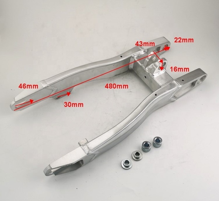 Dirt Bike parts alloy rear fork swing arm suspension for Pit Bike CRF50 TTR KLX motocross 12inch 14inch