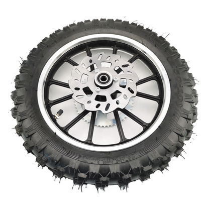 49cc 50cc mini moto complete rear ally wheel rims 10inch  for dirt bike pocket bike 2.50-10