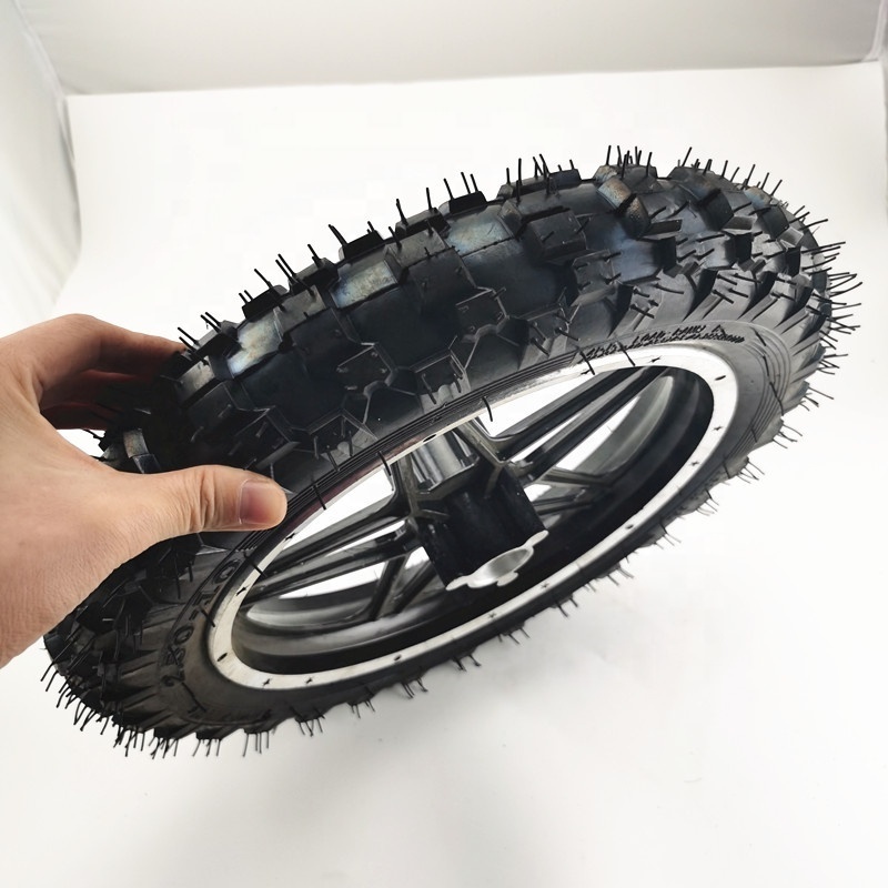 10 inch front & rear motorcycle wheel for mini moto Dirt Pit Cross Bike Kids