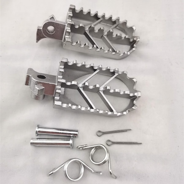 stainless steel dirt bike footpeg CRF50  XR50 YZ85 YZ125 footrest KAYO pit bike motocross