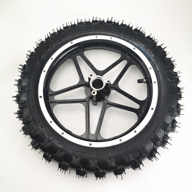 10 inch front & rear motorcycle wheel for mini moto Dirt Pit Cross Bike Kids