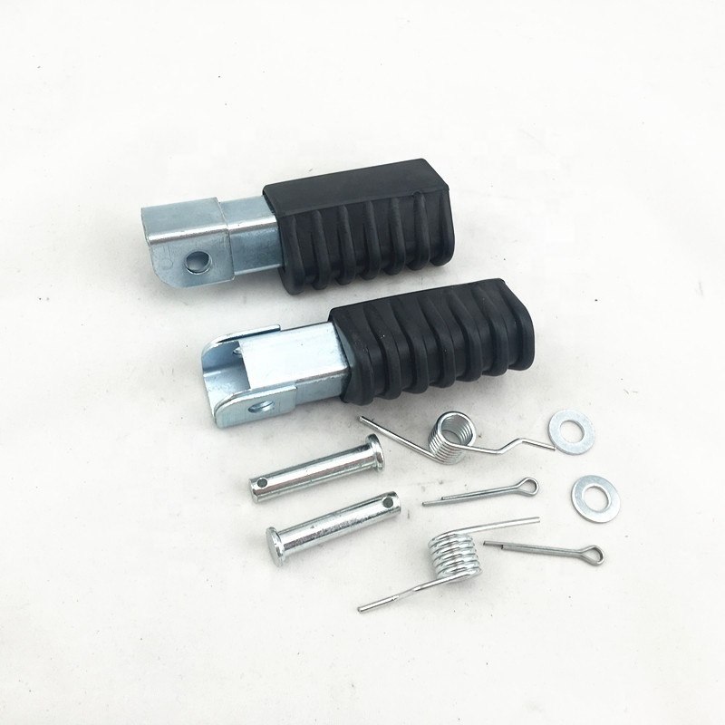 left and right foot pegs for Yamaha PW50 PW80 footrest pedal PY50 PY60 motorcycle dirt bike pocket bike mini moto