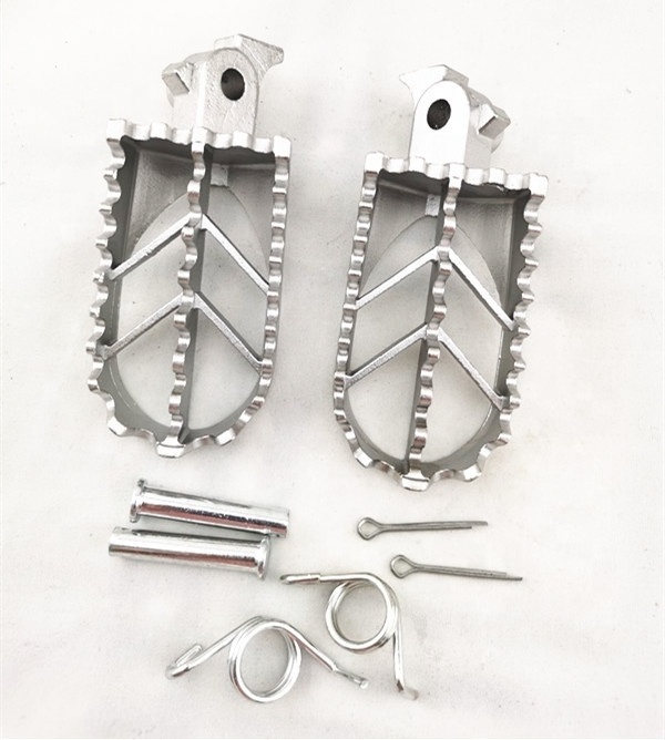 stainless steel dirt bike footpeg CRF50  XR50 YZ85 YZ125 footrest KAYO pit bike motocross