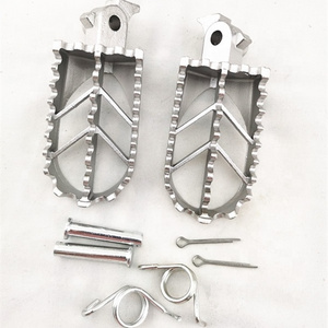 stainless steel dirt bike footpeg CRF50  XR50 YZ85 YZ125 footrest KAYO pit bike motocross