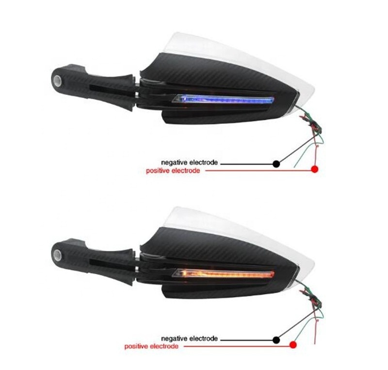 high quality LED bike hand guard for motorcycle Ducati Honda Yamaha protector