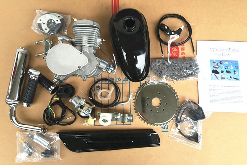 high performance 2 stroke 80cc bicycle engine kit 66cc gas petrol