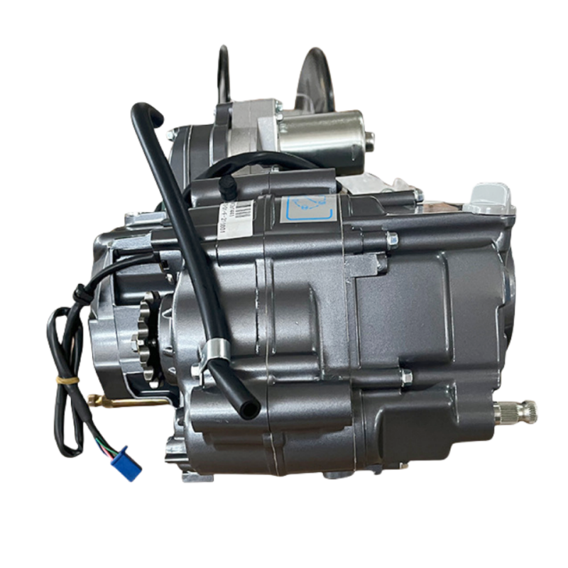 Dirt Bike Lifan 125cc complete motorcycle engine assembly half automatic electric start motor with aluminum cylinder