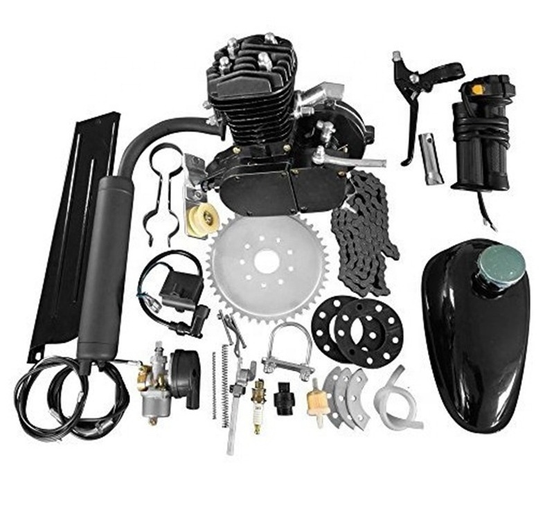 high performance 2 stroke 80cc bicycle engine kit 66cc gas petrol