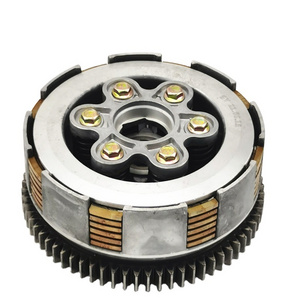 high quality CG200 motorcycle clutch assy 6 disk for atv 200cc shineray bashan quad bike engine parts