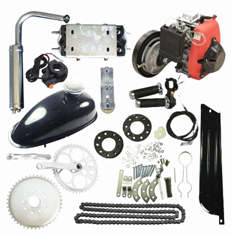 high quality petrol gasoline 4 stroke bicycle engine kit 49cc for motorized bike scooter atv