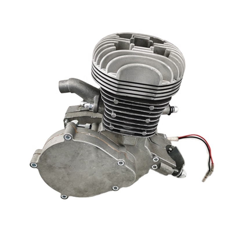 high performance 100cc engine 2 stroke for gas motorized bike motor with big cylinder head