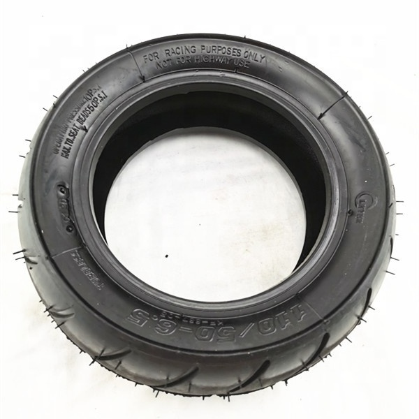 2pcs motorcycle tires tubeless 110/50-6.5 & 90/65-6.5 tyres for Pocket bike mini moto 49cc Vacuum Tire scooter