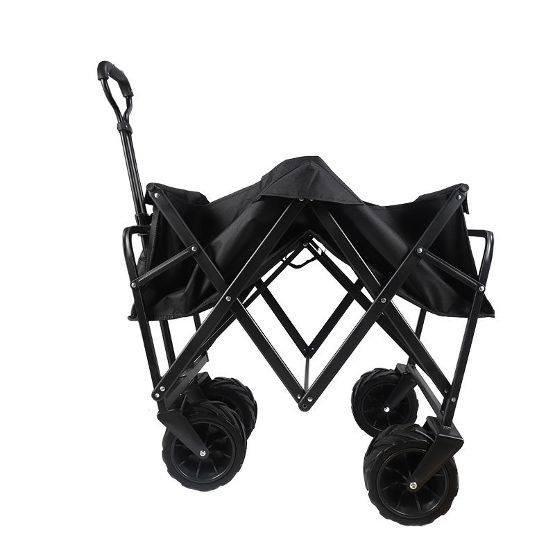 Factory Wholesale Costumizable 4 Wheel Camping Folding Wagon Cart