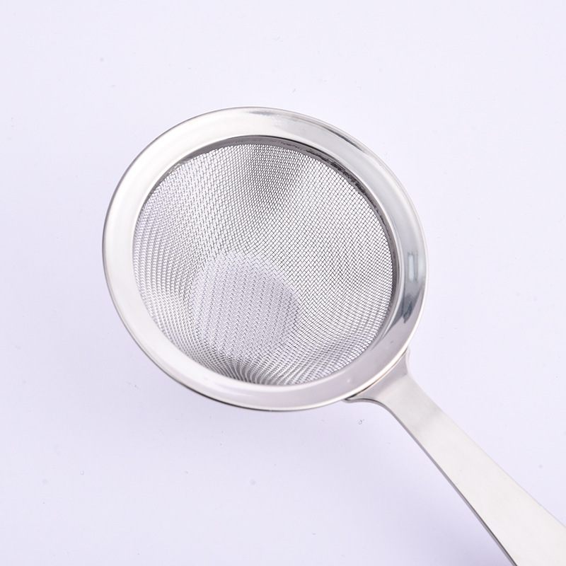 Top Quality Food Grade Customized Stainless Steel Fine Mesh Holes Strainer with Handle