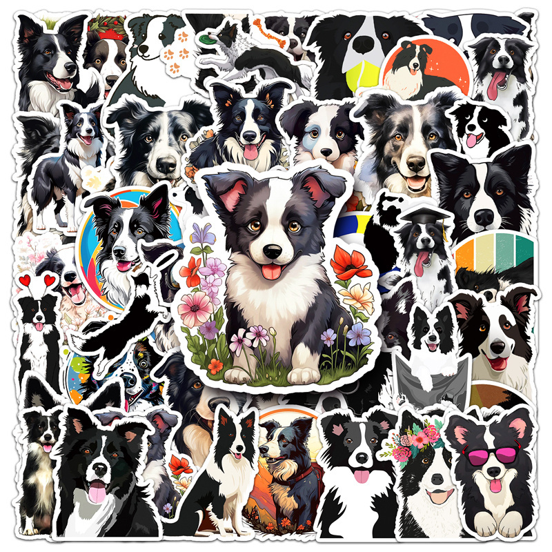 50 PCS Factory Hot Sale Wall Waterproof Animal Cartoon Sticker Decoration Custom Borders Stickers