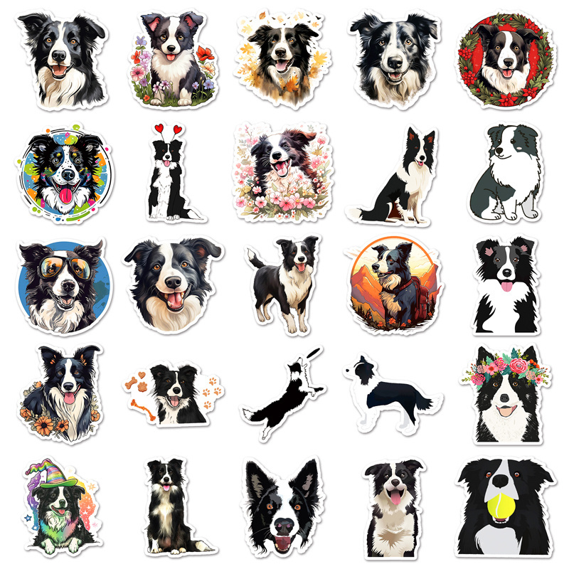 50 PCS Factory Hot Sale Wall Waterproof Animal Cartoon Sticker Decoration Custom Borders Stickers