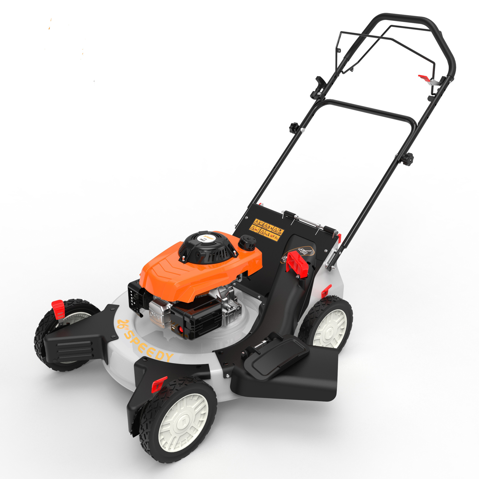 Speedy SPY 26 2 26 inch Heavy duty cast steel chassis self propelled lawn mower BestSuppliers