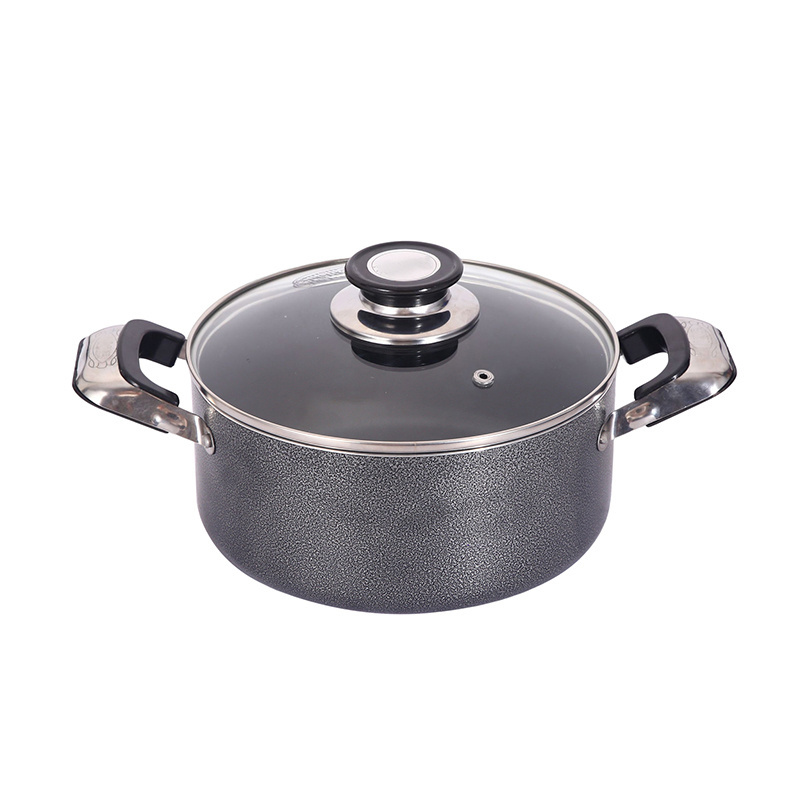 Hot Selling Classic Aluminum Soup Pot Cooking Wholesale Good Soup Pot Customized Soup Pot With Lid