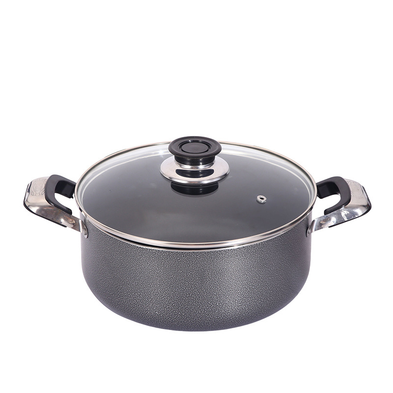 Hot Selling Classic Aluminum Soup Pot Cooking Wholesale Good Soup Pot Customized Soup Pot With Lid