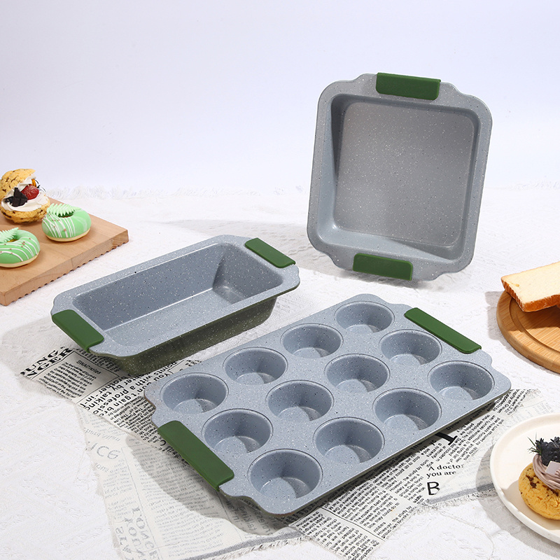 Wholesale Products Non-stick Cupcake Pan Carbon Steel Cupcake Mold 6 Cup Muffin Pan