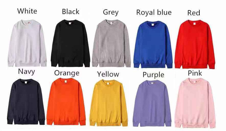 crew neck sweat shirts with logo men  crewneck sweatshirt embroidered oversize unisex blank  100 cotton sweatshirts wholesale