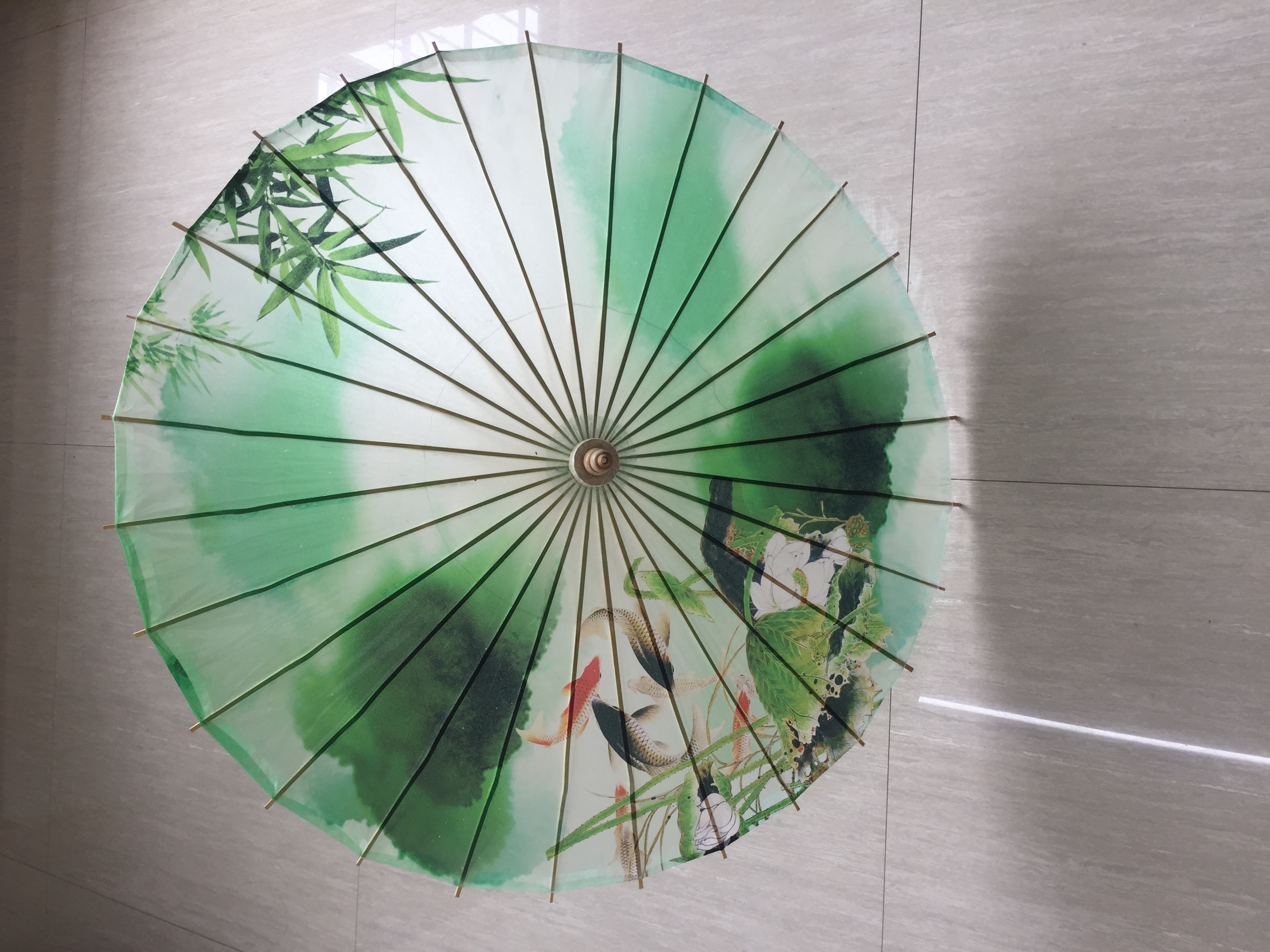 Wholesale Custom Printing Decoration Japanese Traditional Oil Paper Parasol Umbrella for Wedding