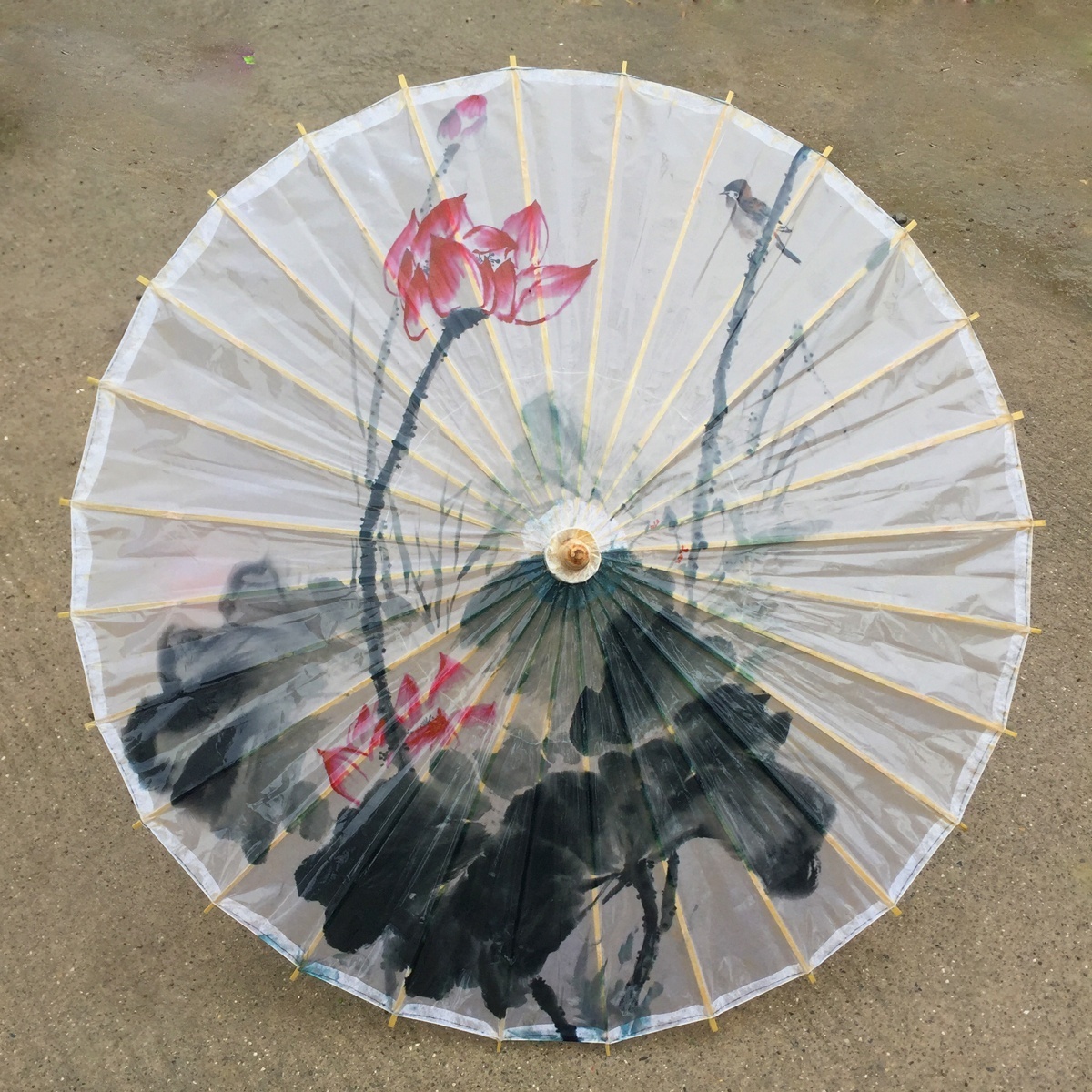 Wholesale Custom Printing Decoration Japanese Traditional Oil Paper Parasol Umbrella for Wedding