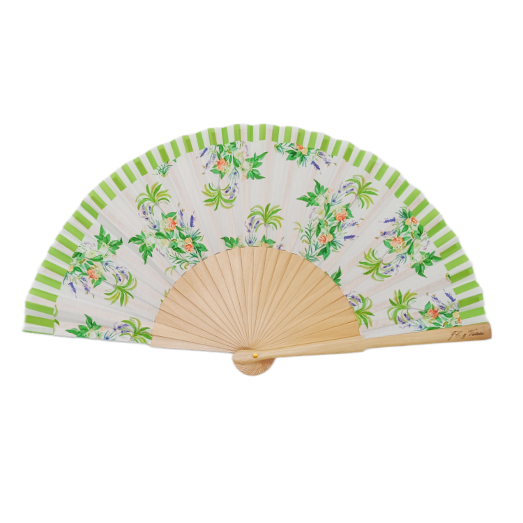 2023 hand held fan Wholesale Color Painted hand fans Wooden sticks for hand fans